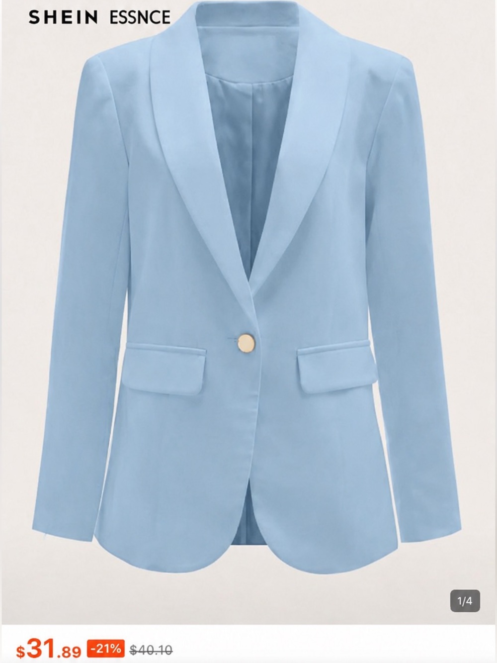 Light Blue Blazer